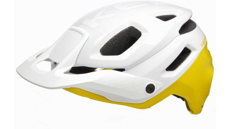 KED Pector ME-1 MTB-Helm white yellow matt