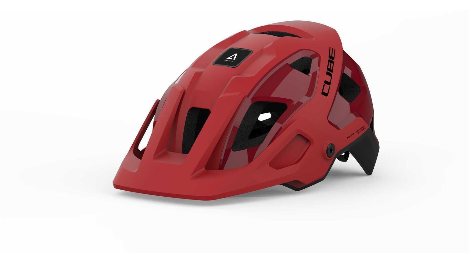 CUBE Helm STROVER red