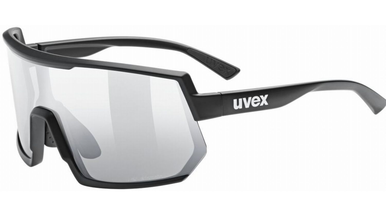 Uvex Sportstyle 235 V Sportbrille black matt/litemirror silver
