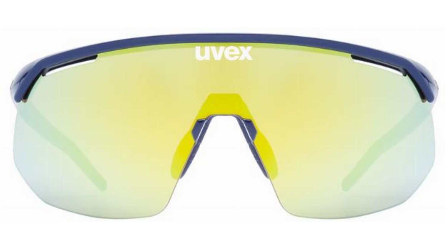 Uvex Pace One Sportbrille blue/mirror yellow