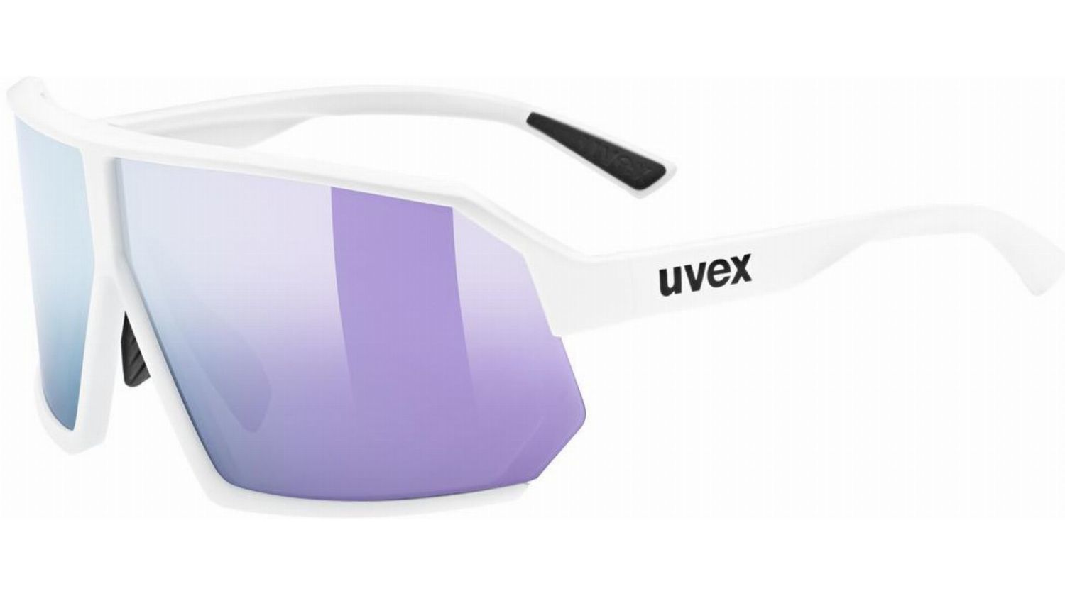 Uvex Sportstyle 237 MTB Brille white matt/mirror lavender