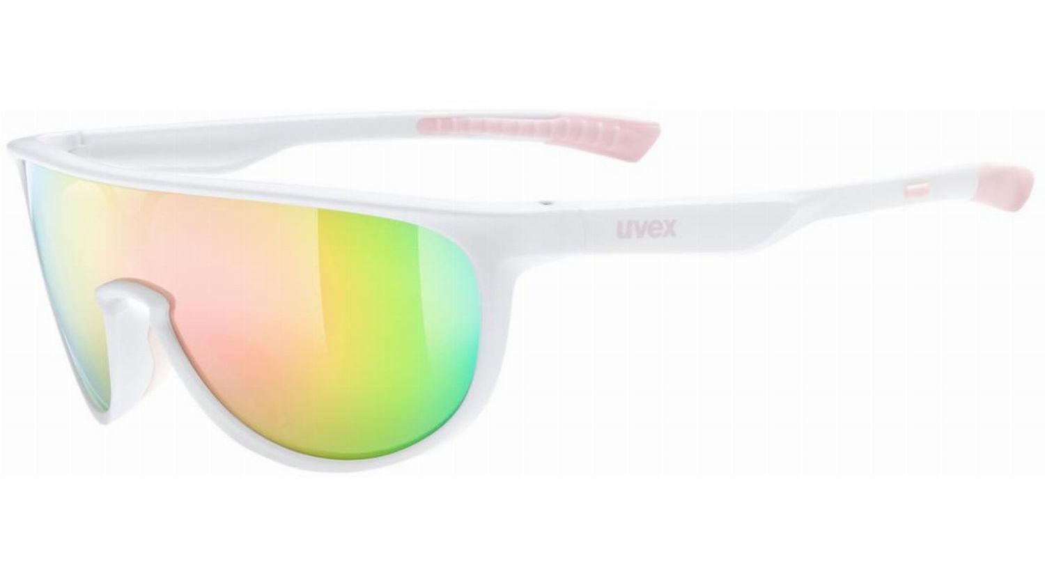 Uvex Sportstyle 515 Kinderbrille white matt/mirror pink