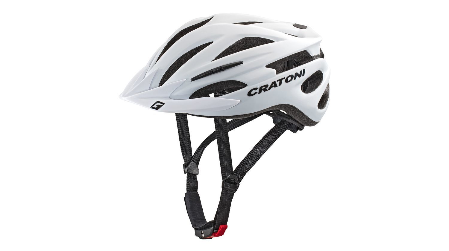 Cratoni Pacer Helm white matt