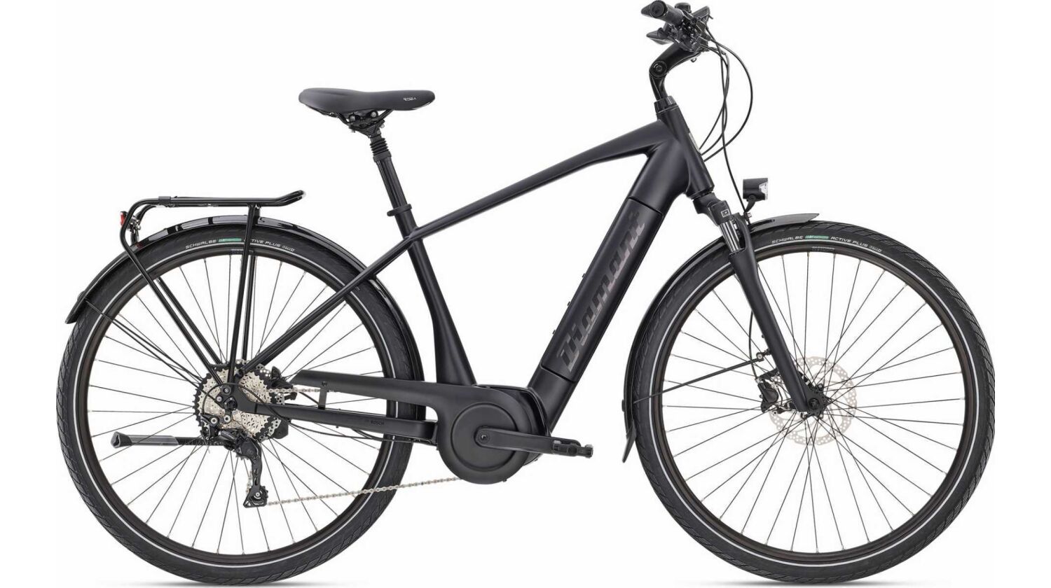 Diamant Mandara Deluxe+ 500 Wh E-Bike Herren 28" Tiefschwarz