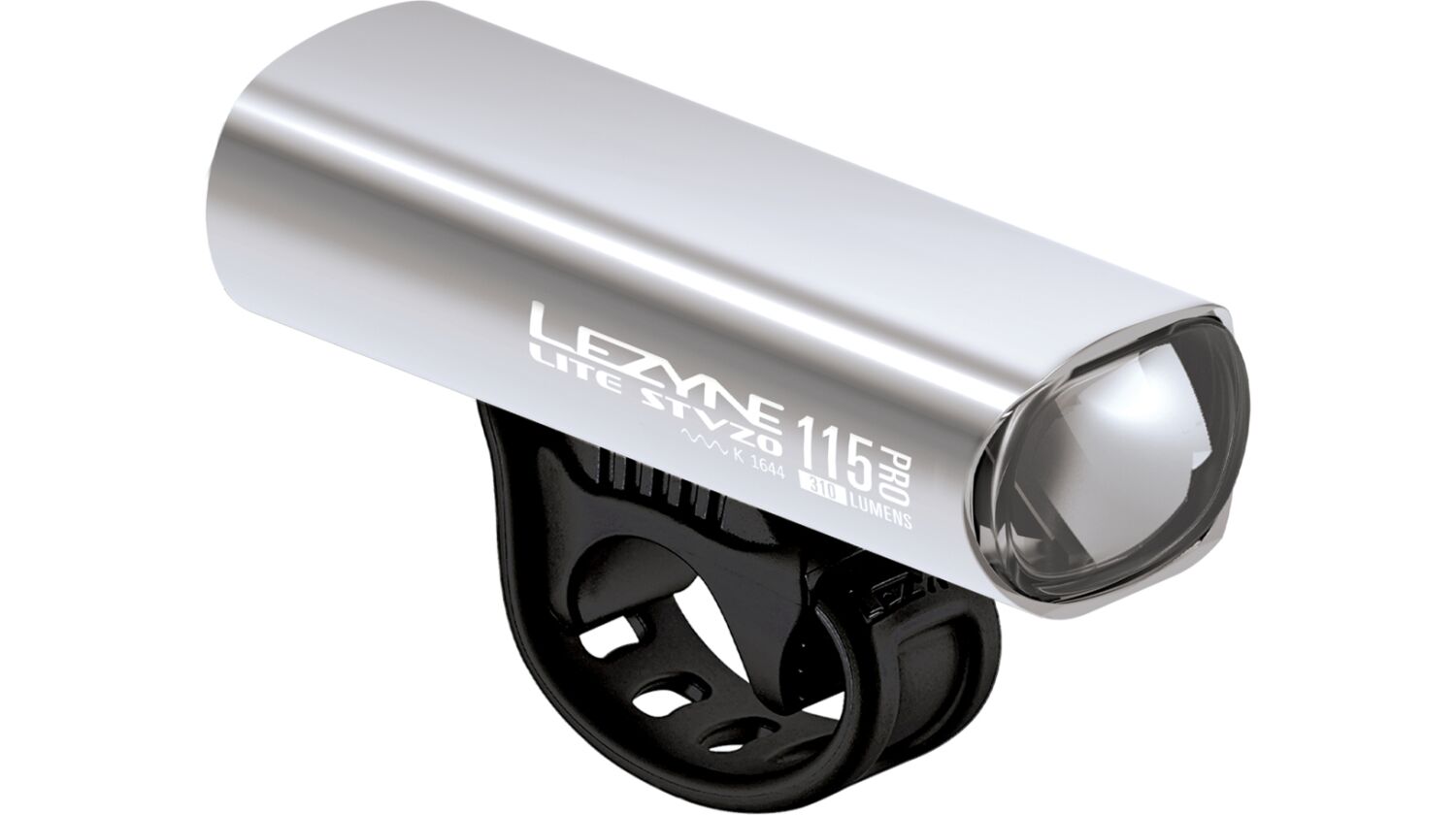 Lezyne LED Lite Drive Pro 115 StVZO Vorderlicht silber-glänzend weißes Licht