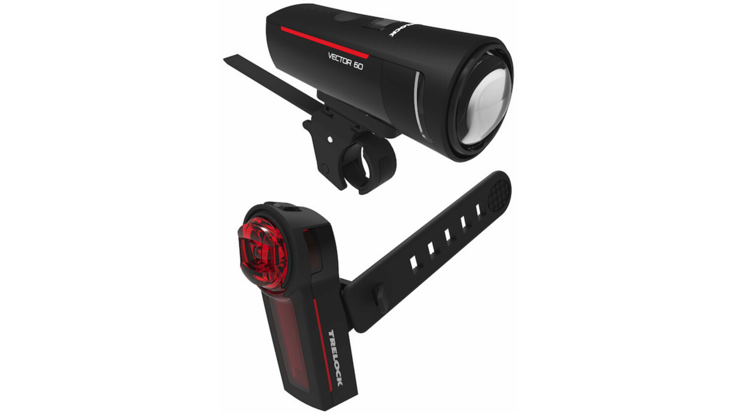 Trelock LS 600 I-GO® VECTOR 60/LS 740 VECTOR REAR Lichtset