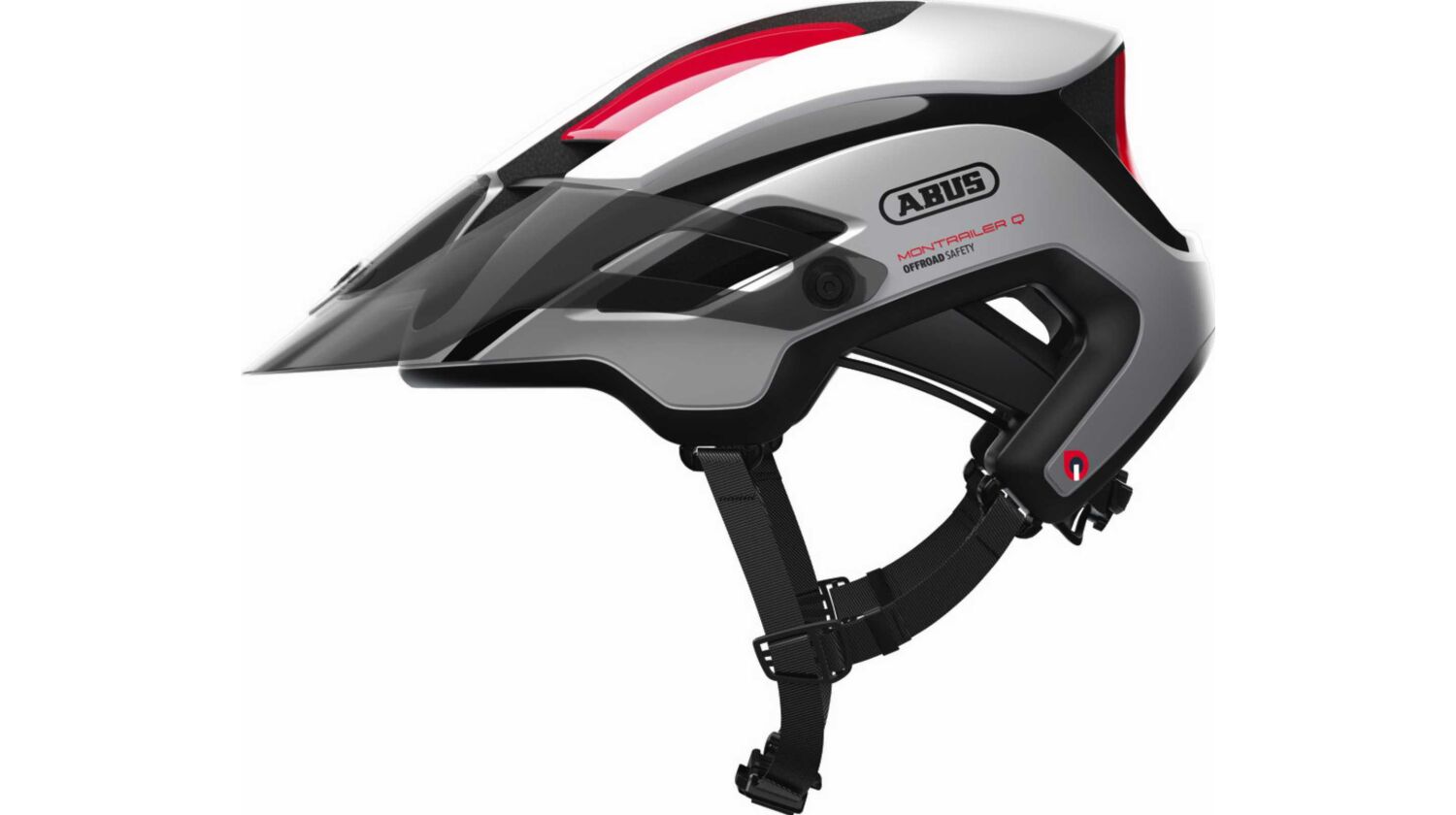 Abus MONTRAILER Quin MTB-Helm polar white