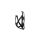 ACID Flaschenhalter HPP matt black´n´glossy black