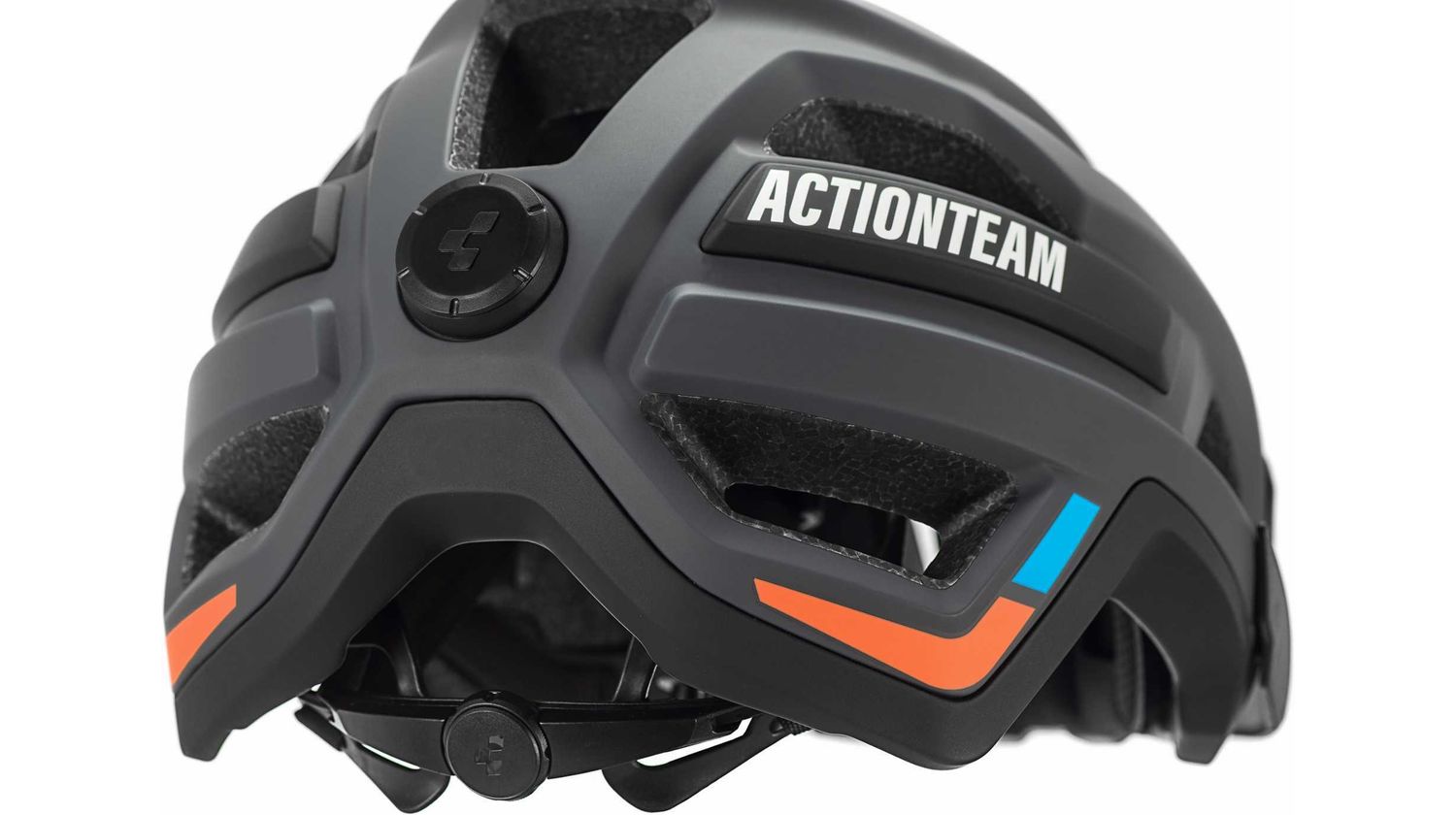 Cube Helm ROOK X Actionteam grey´n´orange