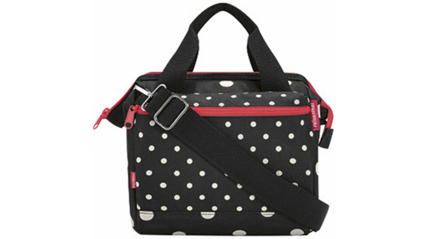 KLICKfix Roomy Lenkertasche mixed dots