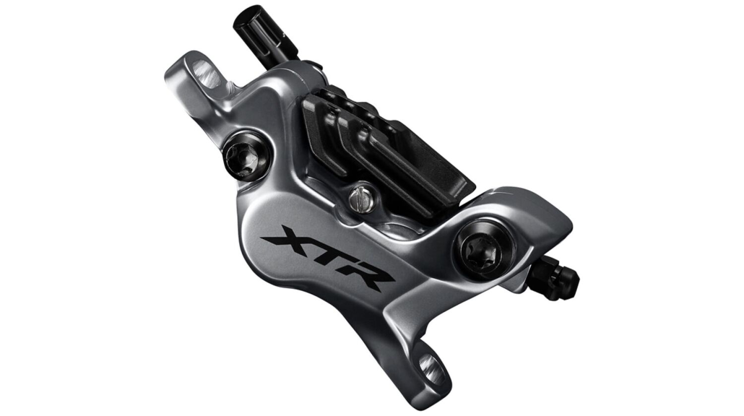 Shimano Bremssattel XTR BR-M9120 (4-Kolben), VR oder HR, PM, N03A Resin m. Kühlrippen anthrazit
