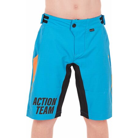 Cube JUNIOR Baggy Shorts X Actionteam blau