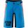 Cube JUNIOR Baggy Shorts inkl. Innenhose X Actionteam blau