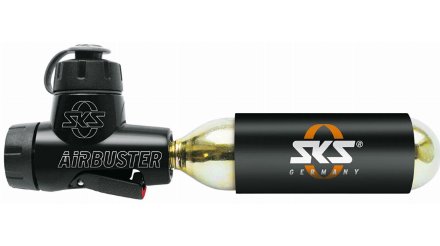 SKS GERMANY AIRBUSTER, Kartuschenpumpe (reversibel)