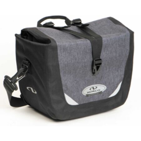 Norco DUNBURY LENKERTASCHE 29x21x15 cm tweed grey