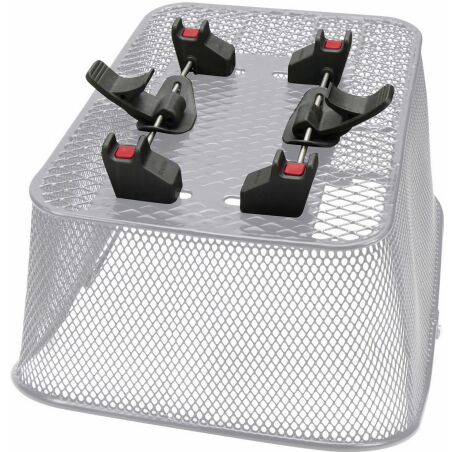 KLICKfix City Korb Cargo Korbklip 2 Gep&auml;cktr&auml;gerkorb schwarz