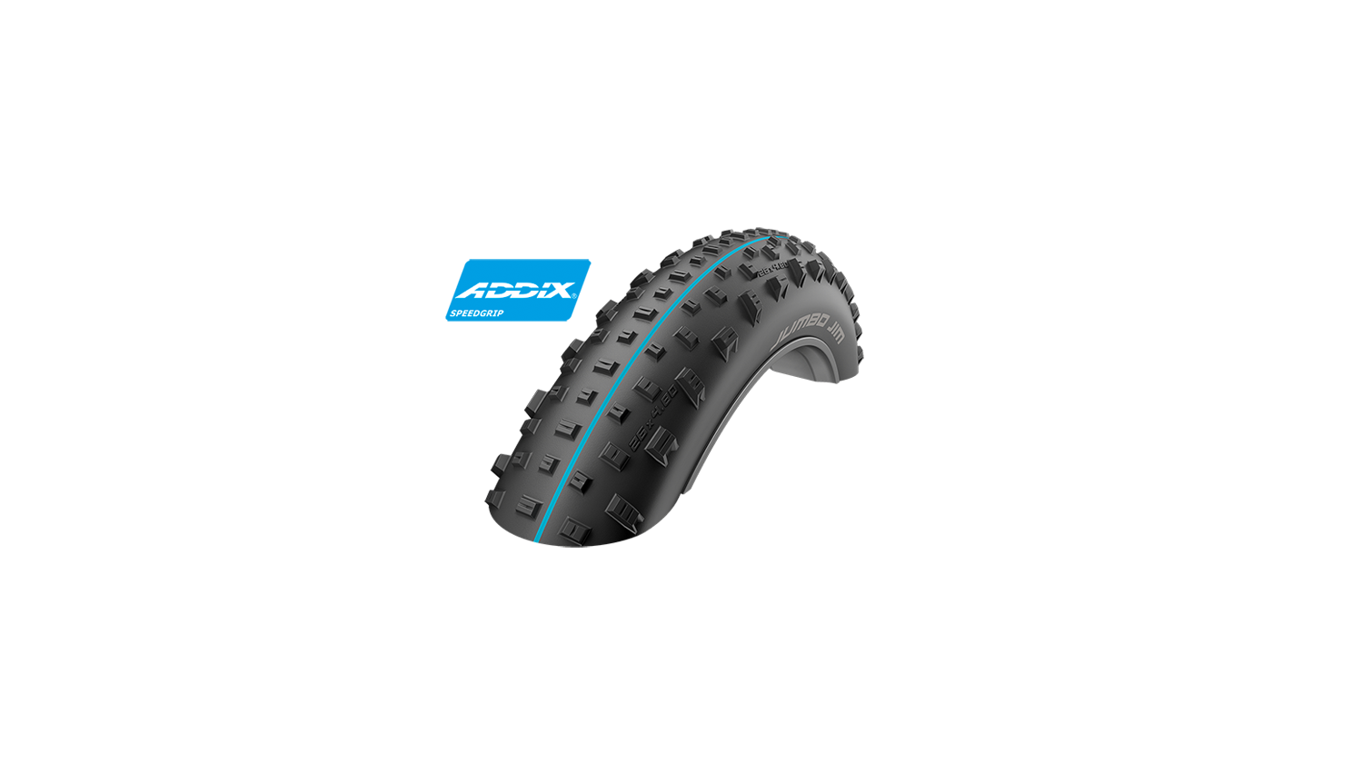 Schwalbe JUMBO JIM Evo, SnakeSkin, TLE 26" Faltreifen Black