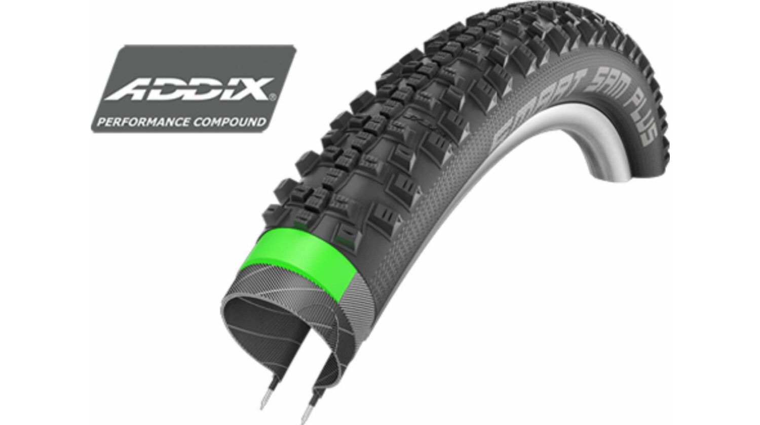 Schwalbe SMART SAM PLUS Perf, DD, GreenGuard 29" Drahtreifen Black 47-622