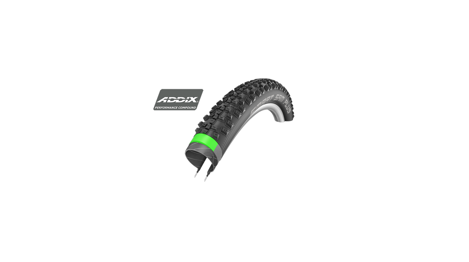 Schwalbe SMART SAM PLUS Perf, GreenGuard, SnakeSkin 29" Drahtreifen Black