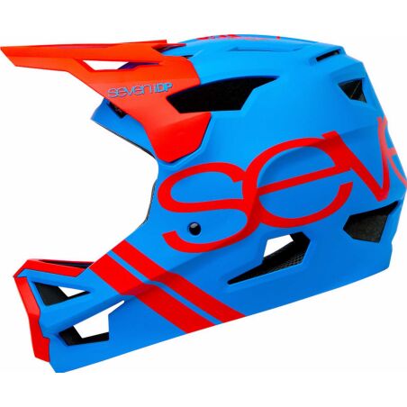7iDP Helm Project 23 ABS blau-rot