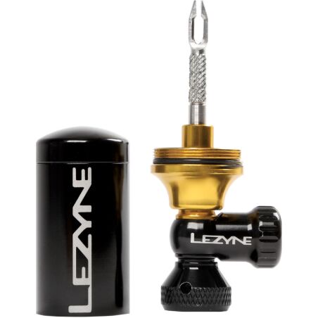 Lezyne Tubeless CO2 Blaster schwarz/gold