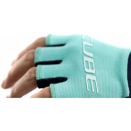Cube Performance Junior Handschuhe kurz blue&acute;n&acute;mint