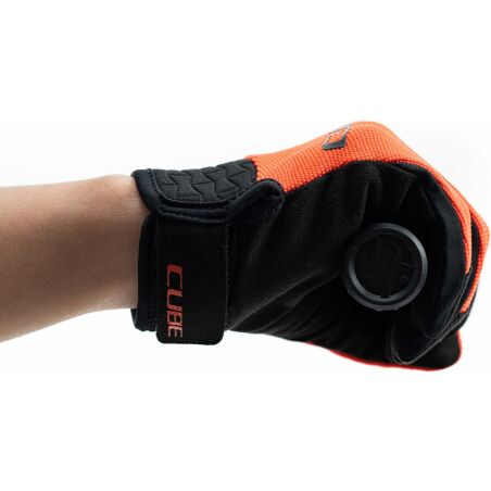 Cube Performance Junior X Actionteam Handschuhe lang black&acute;n&acute;orange
