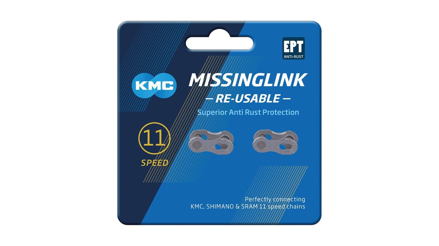 KMC Missinglink Kettenverschluss 11-fach 2 Stück