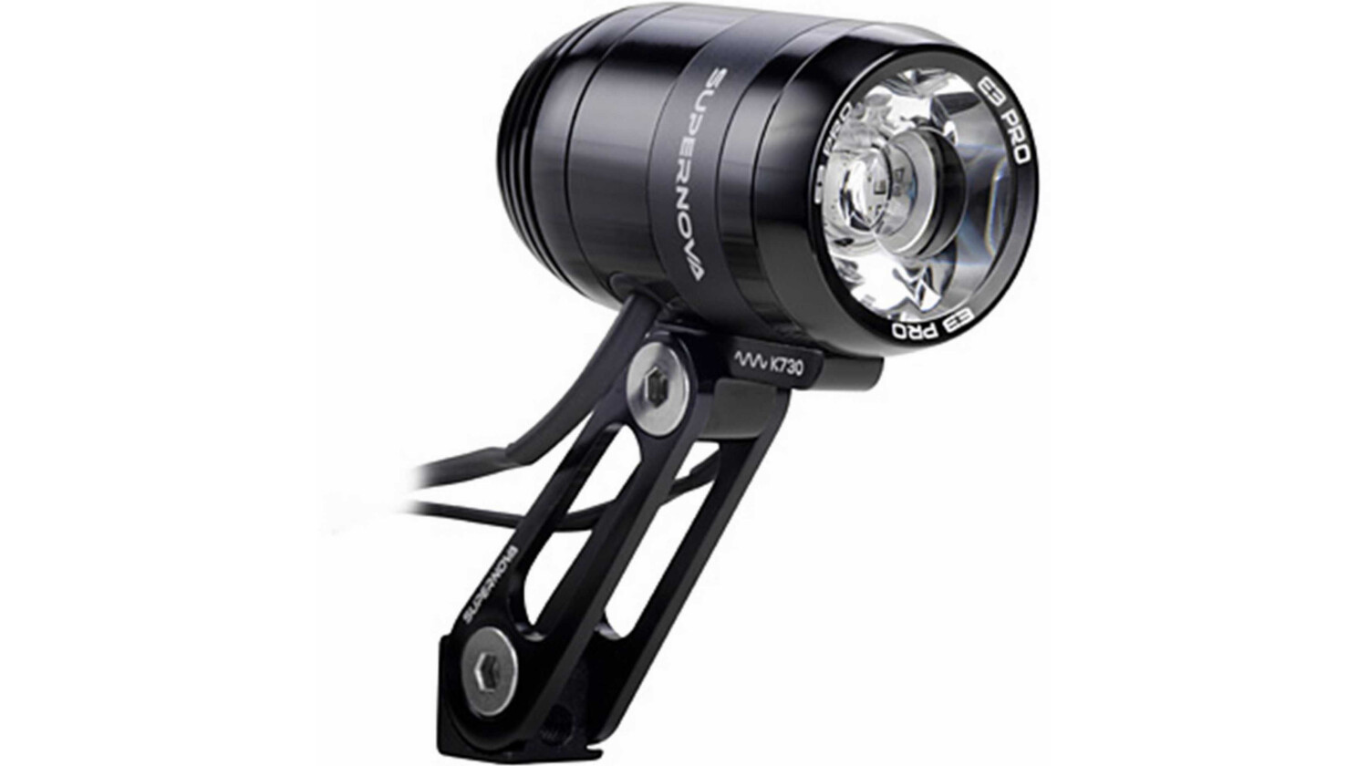 Supernova E3 Pro 2 Dynamo-Frontscheinwerfer schwarz