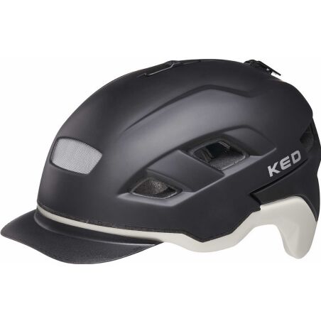 KED Berlin Helm black ash matt