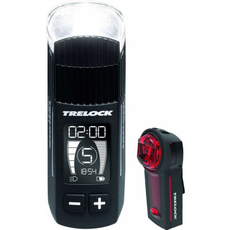 Trelock LS 760 Vision + LS 740 Vector Signal Set schwarz 100 Lux