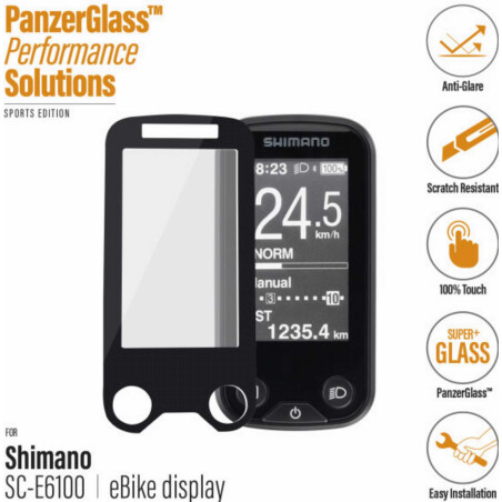 PanzerGlass E-Bike Displayschutz Shimano Steps E6100