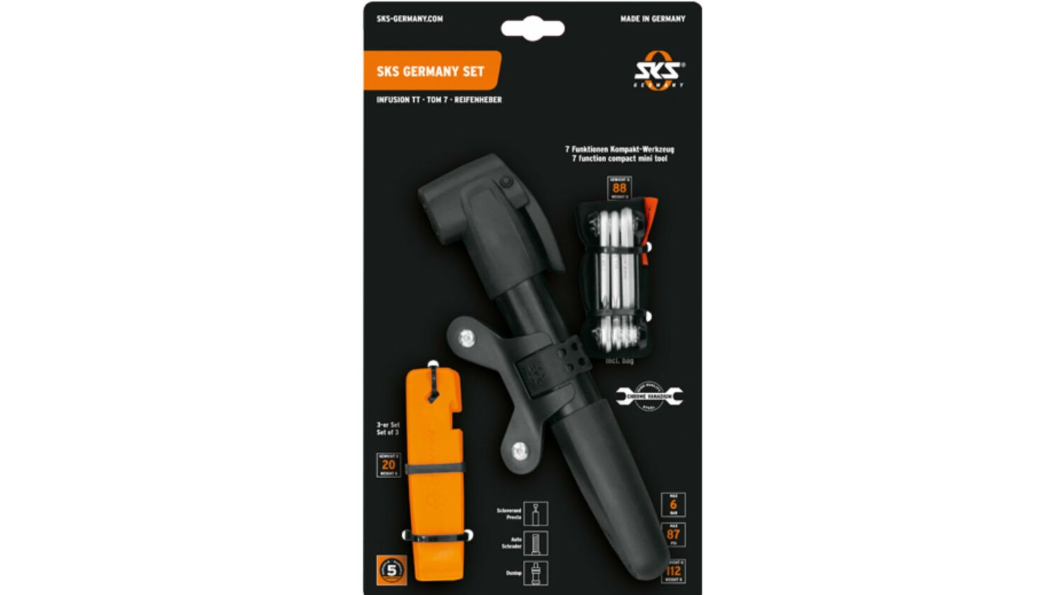SKS GERMANY Germany Set Minipumpe