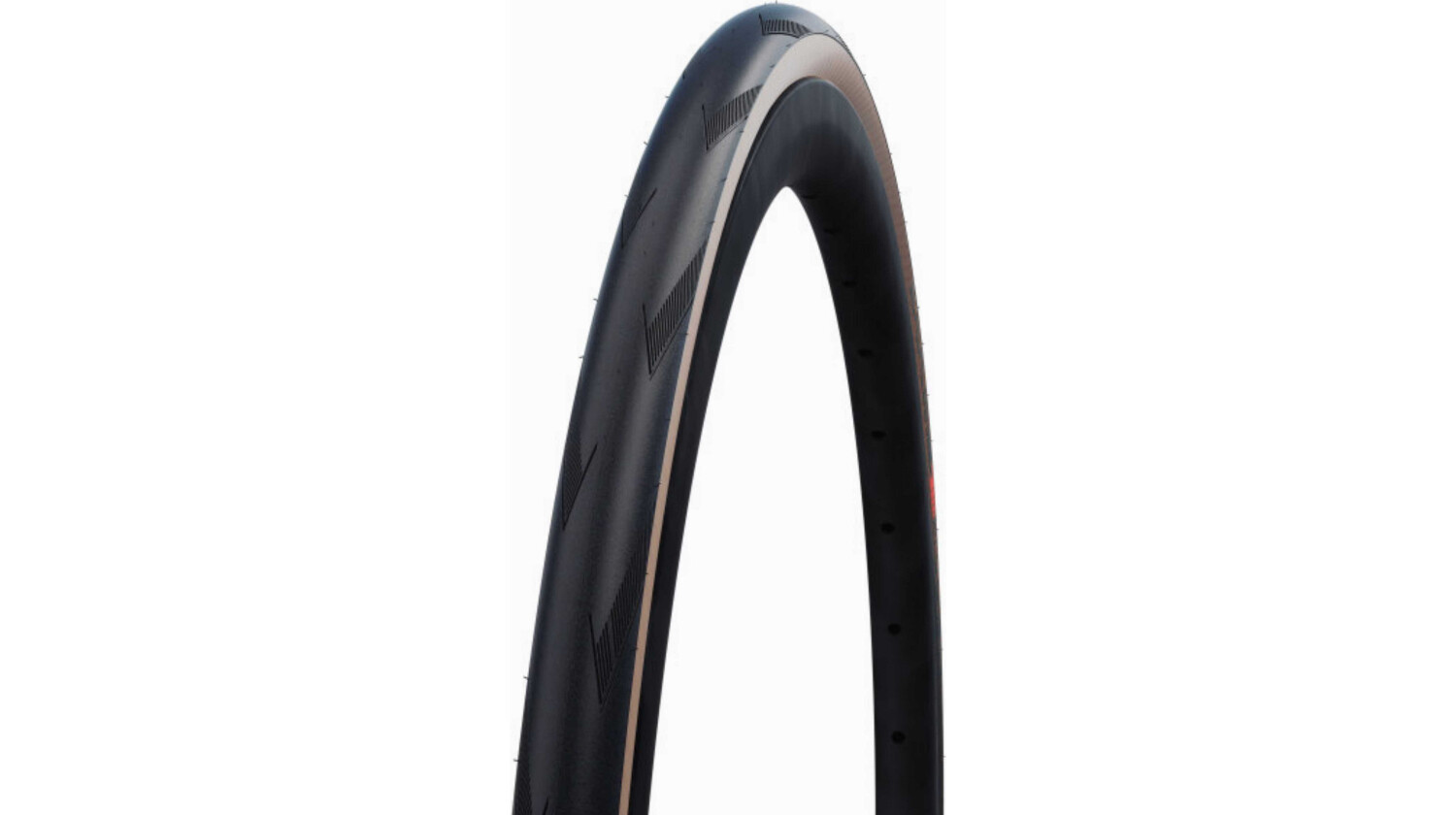 Schwalbe Pro One Addix Race Evolution Line, Tube, Faltreifen 28" Super Race, V-Guard transparent sidewall 28-622