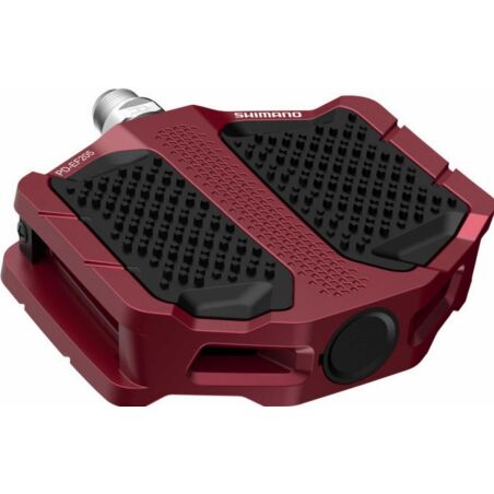 Shimano PEDAL PD-EF205, ROT OHNE REFLEKTOREN