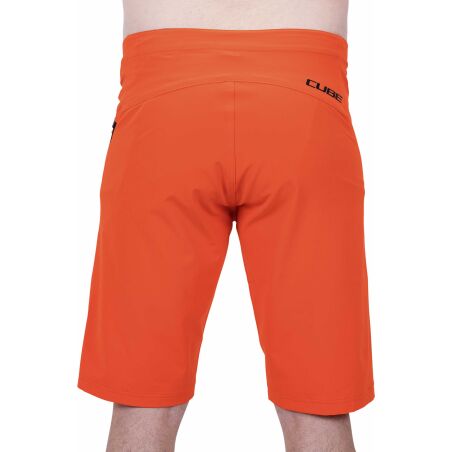Cube Edge Lightweight Baggy Shorts orange
