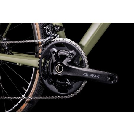 Cube Nuroad Race Gravelbike Diamant 28&quot; olive&acute;n&acute;black