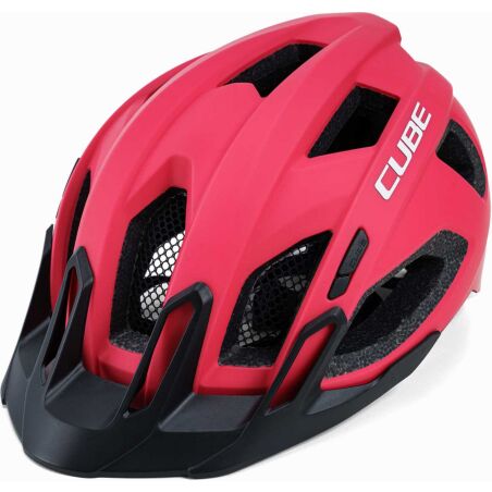 Cube Quest MTB-Helm coral