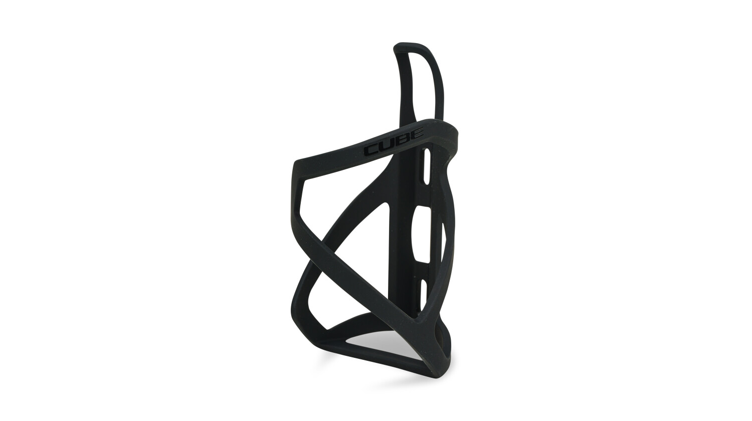 Cube Flaschenhalter HPP Left-Hand Sidecage matt black´n´glossy black