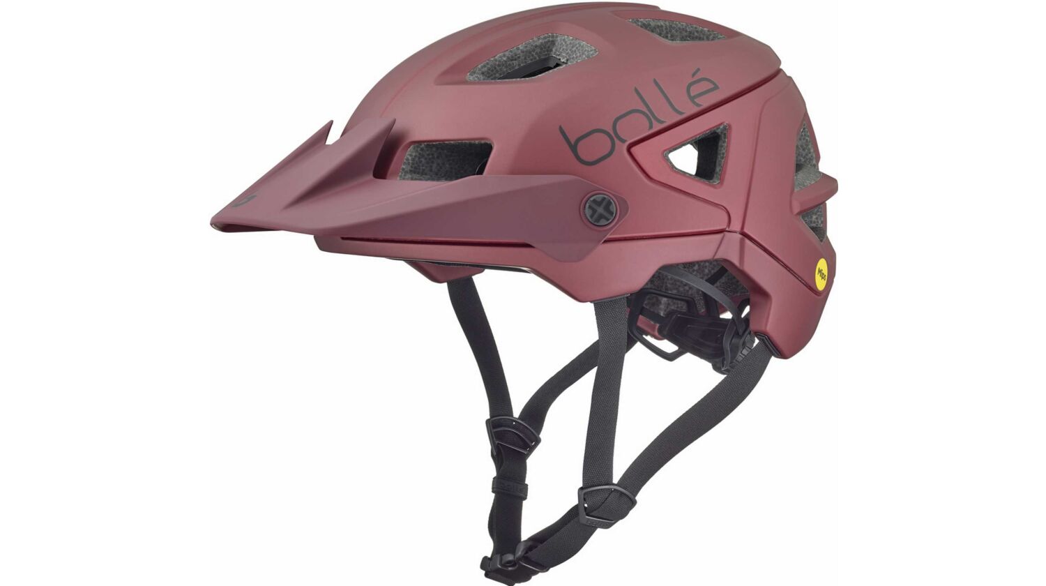 Bolle Trackdown Mips MTB-Helm garnet matte