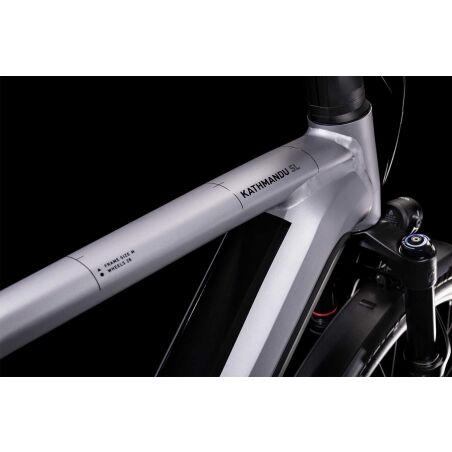 Cube Kathmandu Hybrid SL 750 Wh E-Bike Easy Entry 28&quot; polarsilver&acute;n&acute;black