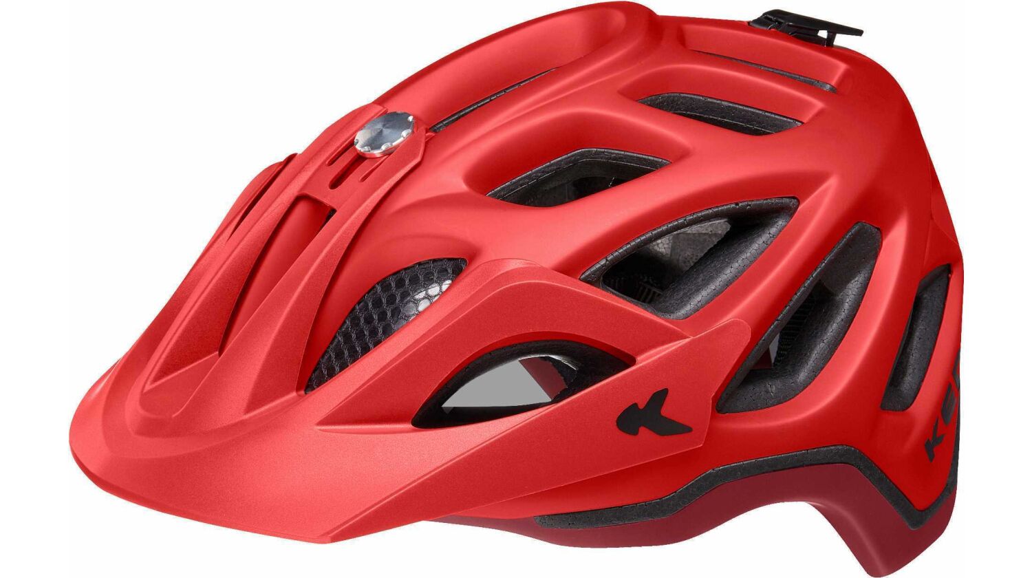 KED Trailon MTB-Helm crimson red merlot matt