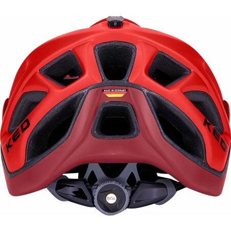 KED Trailon MTB-Helm crimson red merlot matt