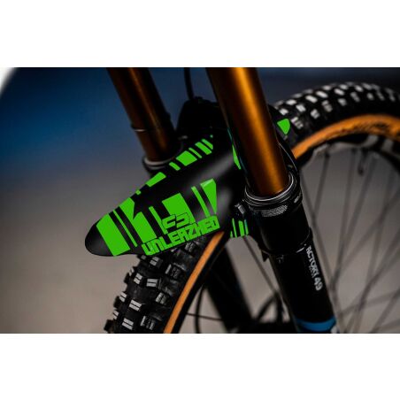 Unleazhed M01 Mudguard Logo Skin unsplash 1 pcs, 4 cable...