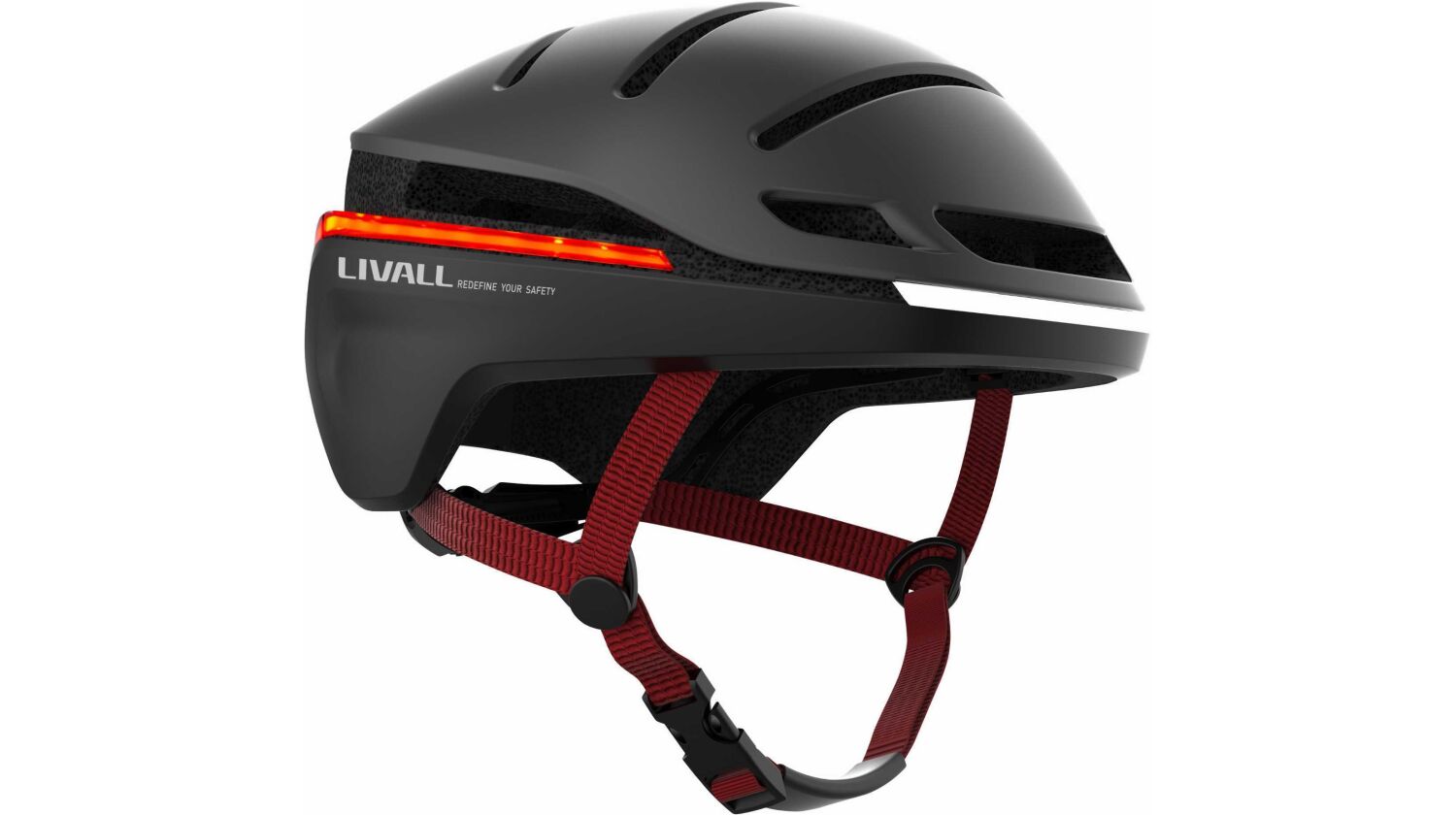 Livall EVO21 Helm + BR 80 Fernbedienung schwarz/anthrazit