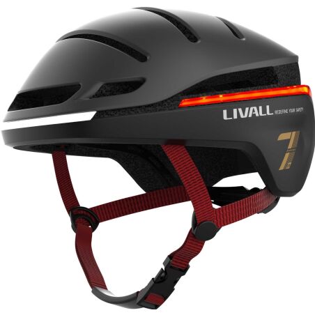 Livall EVO21 Helm + BR 80 Fernbedienung schwarz/anthrazit