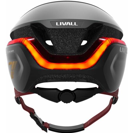 Livall EVO21 Helm + BR 80 Fernbedienung schwarz/anthrazit