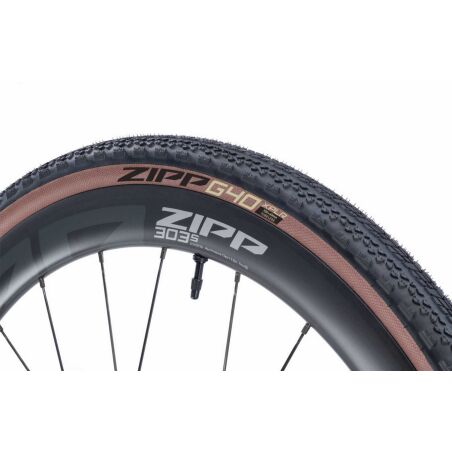 Zipp G40 XPLR Gravel-Reifen 28&quot;, Tubeless Ready schwarz-tan 40-622