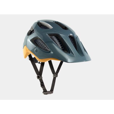 Bontrager Blaze WaveCel MTB-Helm battleship blue/marigold