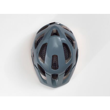 Bontrager Blaze WaveCel MTB-Helm battleship blue/marigold